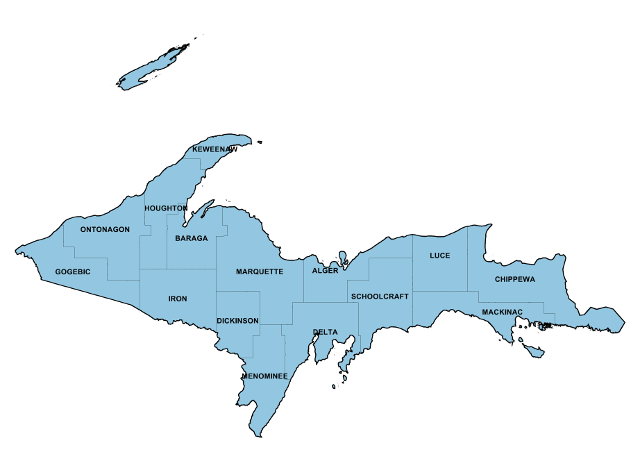 Superior Region Map